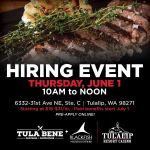 Hiring Event @ Tulalip Gaming Organization