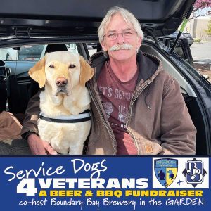 Service Dogs 4 Veterans Event - Brigadoon Service Dogs @ Boundary Bay Brewery Garden