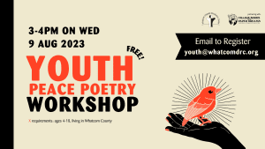 Youth Peace Poetry Workshop @ Virtual