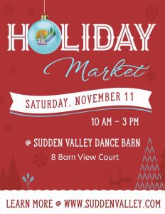 Sudden Valley Holiday Market @ Sudden Valley Dance Barn