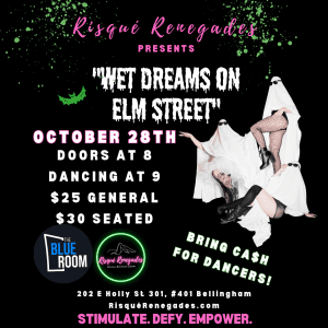 Risque Renegades Present | Wet Dreams on Elm Street @ The Blue Room