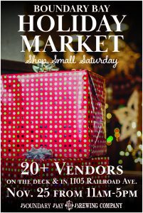 Shop Small Saturday Holiday Market @ Boundary Bay Brewery