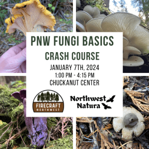 Fungi Basics Crash Course @ Chuckanut Center