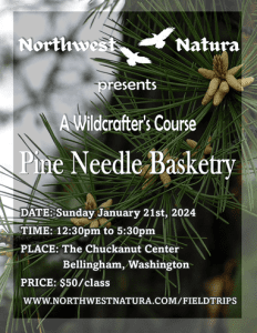 Pine Needle Basketry - A Beginner's Course in Weaving @ Chuckanut Center