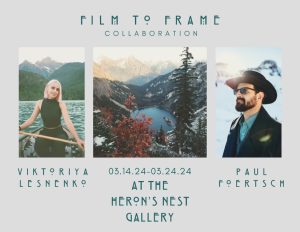 Film to Frame Collaboration @ The Heron's Nest