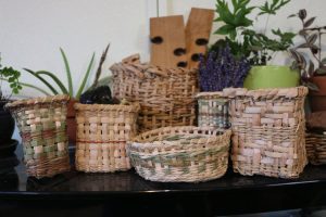 Twined and Twill Cattail Basket Class @ Chuckanut Center
