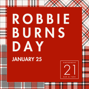 Robbie Burns Day @ Amendment 21 Hotel Leo