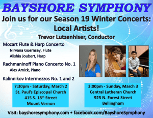 Bayshore Symphony Winter Concert - Bellingham @ Central Lutheran Church