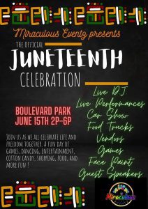 The Official Juneteenth Celebration @ Boulevard Park