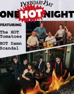 One Hot Night with Hot Damn Scandal & The Hot Tomatoes @ Boundary Bay Brewery Beer Garden