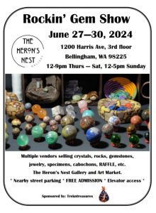 Rockin’ Gem Show @ The Heron’s Nest