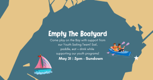 Empty the Boatyard! @ Community Boating Center
