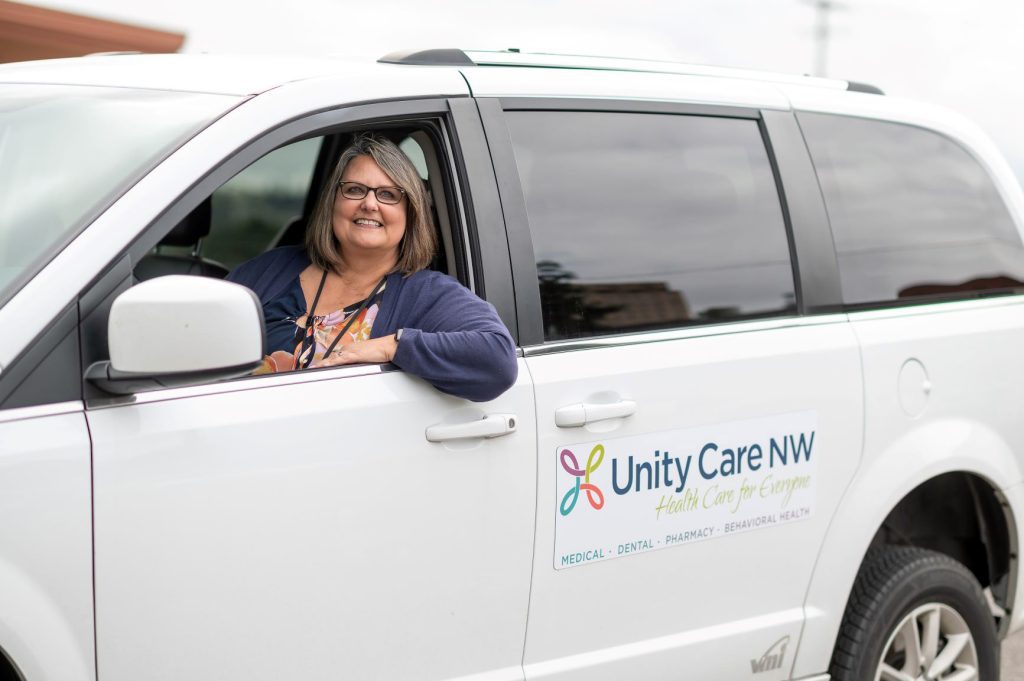 The Mobile Dental team serves thousands of kids each year, visiting all Whatcom County school districts. Photo courtesy Unity Care NW