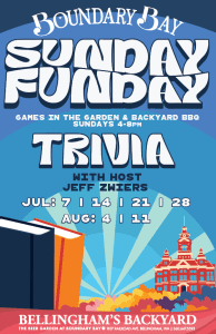 Sunday Trivia at Boundary Bay @ Boundary Bay Brewery Beer Garden