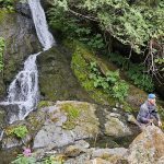 Lake Wynoochee area road side waterfall Washington State (6)