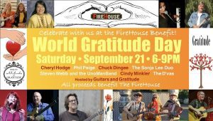Guitars and Gratitude - World Gratitude Day Benefit for The FireHouse @ The FireHouse Arts and Events Center