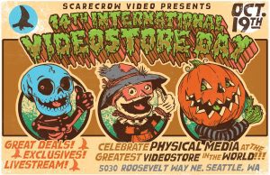 SCARECROW VIDEO TO CELEBRATE INTERNATIONAL INDEPENDENT VIDEO STORE DAY ON OCTOBER 19 @ Scarecrow Video