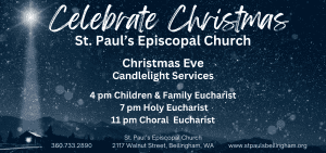Christmas Eve Candlelight Services @ St. Paul's Episcopal Church