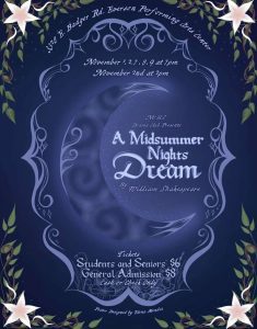 A Midsummer Nights Dream @ NOOKSACK VALLEY HIGH SCHOOL.