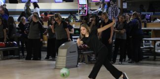 Meridian girls bowling