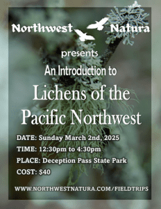 Lichens of the PNW: An Introduction at Deception Pass with Northwest Natura @ Deception Pass