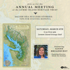 Salish Sea Success Stories: Tips for Staying Hopeful @ The Lummi Island Grange Hall