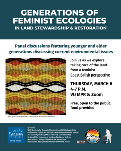 Generations of Feminist Ecologies in Restoration and Stewardship @ WWU Viking Union Multi-Purpose Room