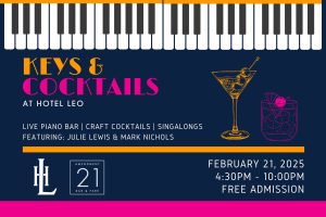 Keys & Cocktails @ Hotel Leo