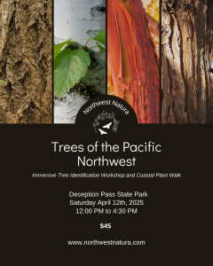 Trees of the PNW with Northwest Natura @ Deception Pass State Park