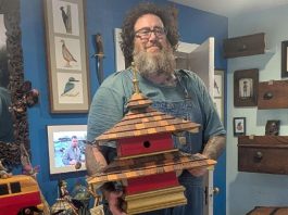 Bellingham Darrell Rosen birdhouses