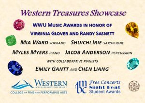 WWU Awards Winners in concert @ Trinity Lutheran Church