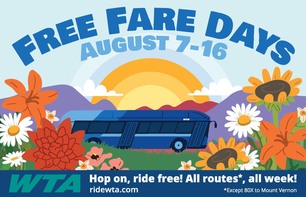 Whatcom Transportation Authority free fare